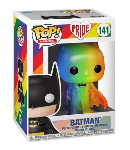 Figurine Funko Pop! N°141 - Batman - Pride 2020 Batman Arc-en-ciel